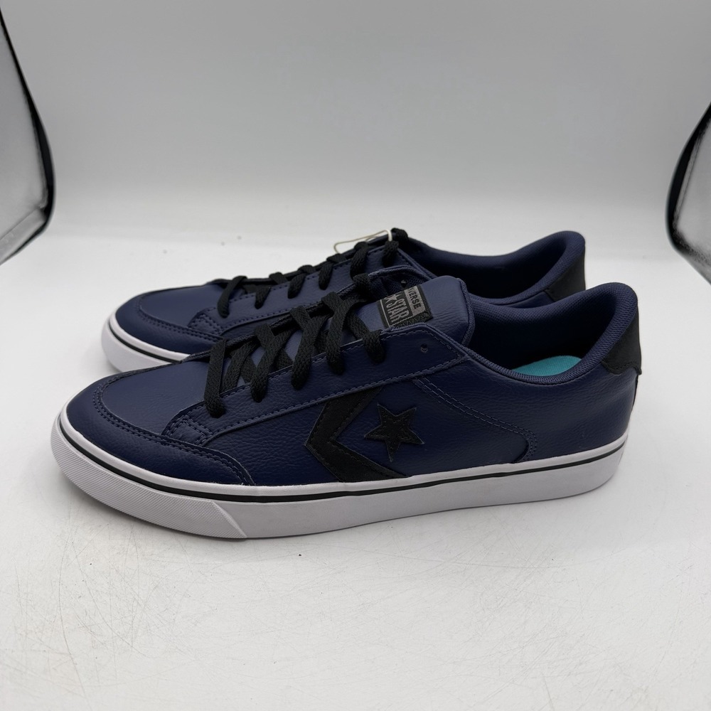 Converse El Distrito 2.0 Shoes Mens Sz 10.5 Navy Blue Synthetic Leather Sneakers - Picture 6 of 11